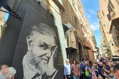 Street art tour of the Spanish Quarters & Maradona idol