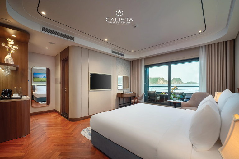 Ha Long 6★ Kreuzfahrt: 2-tägige Tour zur Titop-Insel und zur Sung Sot-Höhle