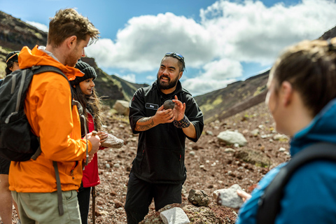 Rotorua: begeleide wandeling van een halve dag naar de vulkanische krater van Tarawera