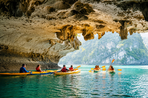 Ha Long Bay Day Trip: Luxury Cruise & Buffet Lunch & Jacuzzi Option 2: For Guests from Ha Long