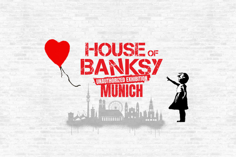 Múnich: Exposición "La Casa de Banksy" - ticket de entrada de un día