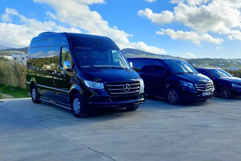 Naxos private transfer port-airport to all destinations