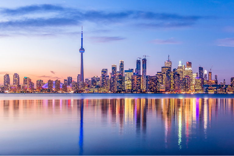 Toronto: Guidad kvällstur med inträde till CN Tower