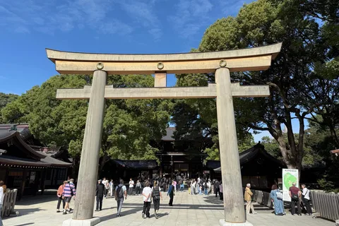 東京原宿 明治神宮から渋谷交差点まで