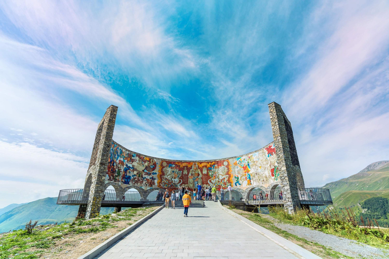 Visita guiada de Tbilisi a Kazbegil Gudauri Ananuri