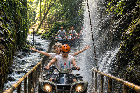 Ubud: Bali Barong ATV Quad Bike – Waterfalls & Flying Bridge Single ATV Quad Bike – Meeting Point