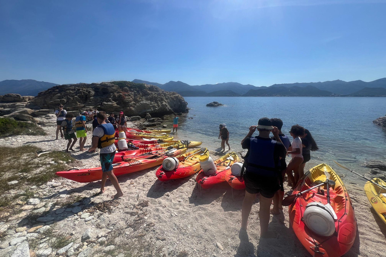 Saint-Florent: Sea kayak excursion in the Agriates desert Saint-Florent: Sea Kayaking Excursion in the Agriates Desert