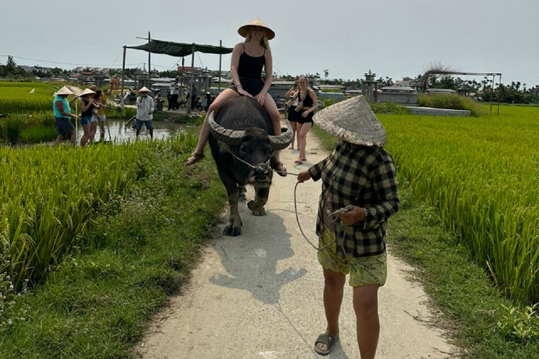 Hoi An : Pueblos Privados en Tour en Moto y Barco CestoHoi An: Tour Privado de Aldeas en Moto y Paseo en Barco