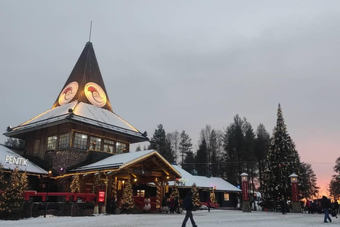 Rovaniemi: Santa Claus Village & Husky Ride Experience