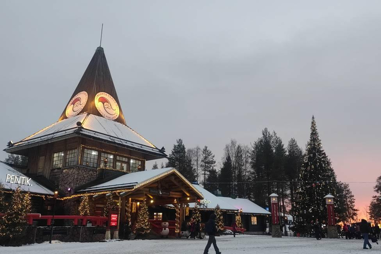 Rovaniemi: Santa Claus Village & Husky Ride Experience