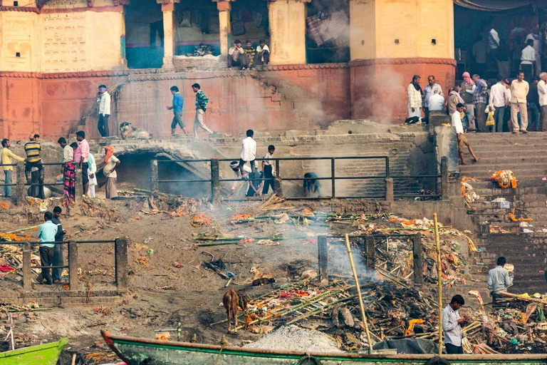 Varanasi: Dagsutflykt med Sarnath och båttur