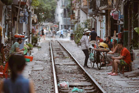 Hanoi City Walking Tour with Hidden Gems and Train Street