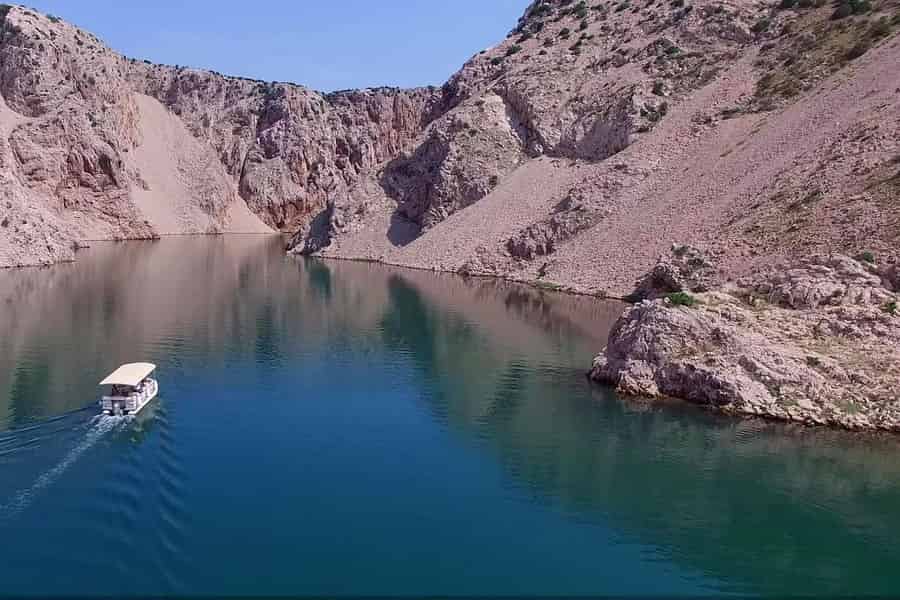 Boottocht over de Zrmanja en door de Winnetou-kloof in de buurt van Zadar