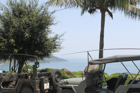 Hai Van Jeep Adventure with beachside lunch and waterfalls