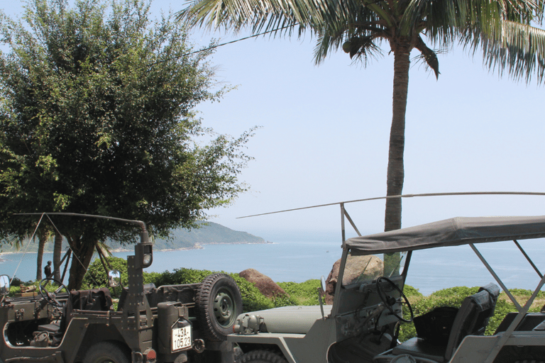 Hai Van Jeep Adventure with beachside lunch and waterfalls