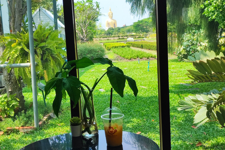 Bangkok to Ayutthaya, Big Buddha Monkey Temple & Hidden Cafe
