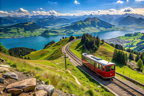 Lucerne: Mt Rigi, Mineral Spa and Astrid Chapel Private Trip