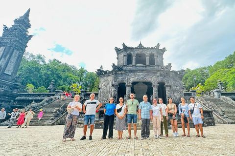 Da Nang: Hue Imperial Citadel and Khai Dinh Tomb Tour Join with Group Tour by Bus through Hai Van Tunnels