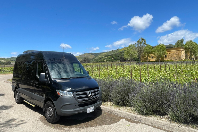 Ruta y traslado a los viñedos y pueblos de Santa Bárbara Wine Country