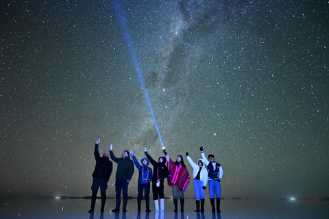 Uyuni: Salt Flats, Sunset & Stargazing Private Full Day Tour PRIVATE TOUR IN SPANISH