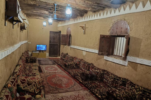 Rijad: Arija Heritage House z tradycyjnymi przekąskamiRijad: Dom Dziedzictwa Arija z tradycyjnymi przekąskami