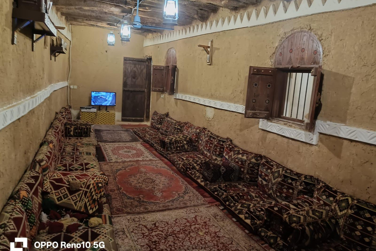 Rijad: Arija Heritage House z tradycyjnymi przekąskamiRijad: Dom Dziedzictwa Arija z tradycyjnymi przekąskami