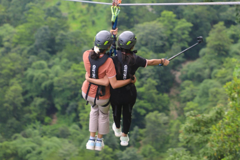 كوشما: مغامرة الانزلاق بالحبل مع خيار الانزلاق بالحبل مع سوبرمان