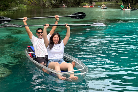 Gilchrist Blue: Clear Kayak Eco Tour