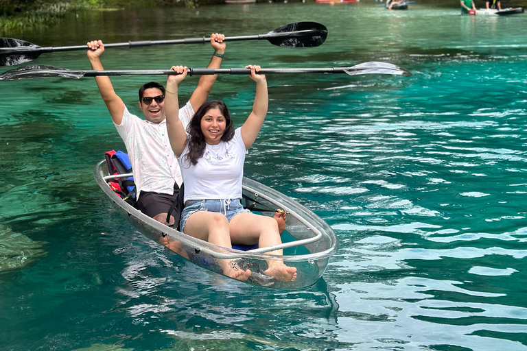 Gilchrist Blue: Clear Kayak Eco Tour