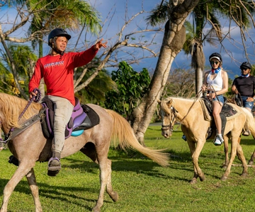 Fra Carolina: Ridning på en privat ranch