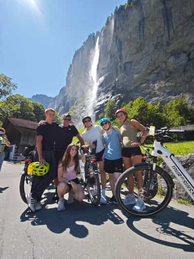Interlaken: 72 Waterfalls Valley & Lauterbrunnen E-Bike Tour