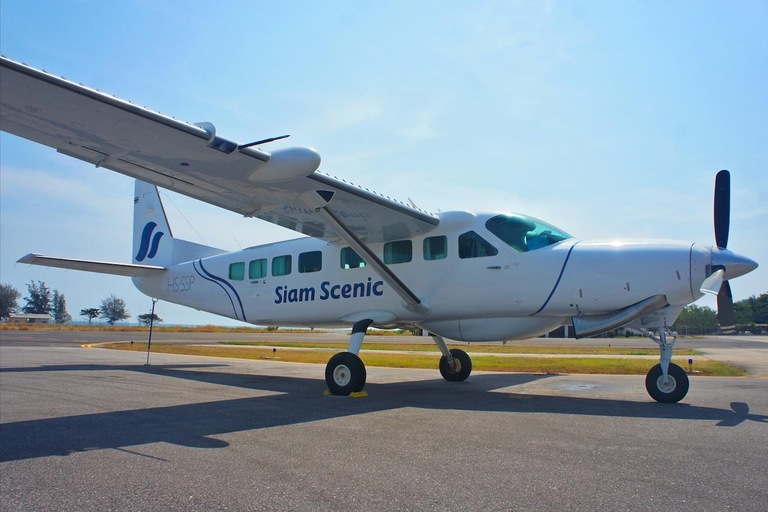 From Bangkok: Ayutthaya UNESCO Aerial Sightseeing Flight Shared Charter