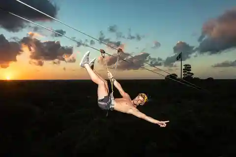 From Riviera Maya: Xplor Fuego Night Park entrance tickets