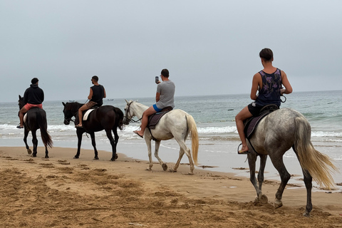 Taghazout: Private Horse Ride on Banana Beach with Pickup