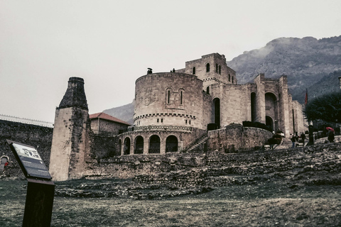 From Durrës/Tirana: Bovilla Lake, Gamti Mountain & Kruja …
