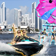 Parasailing and Jet Ski Tour Package From Surfers Paradise