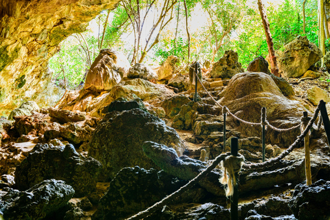 Secret Beach, Kuza Cave and Jozani forest with transfer