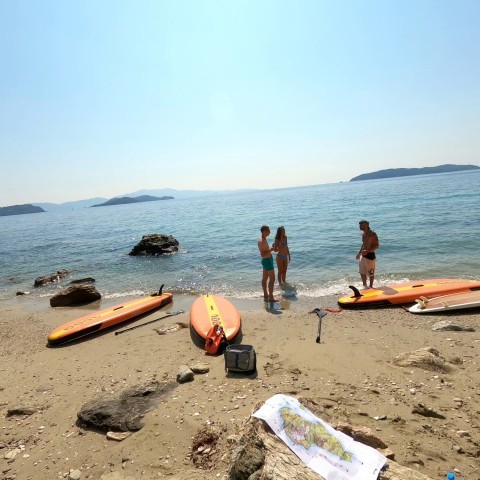 Visit Skiathos SUP & Sea Kayak Tour around the Island in Skopelos, Greece