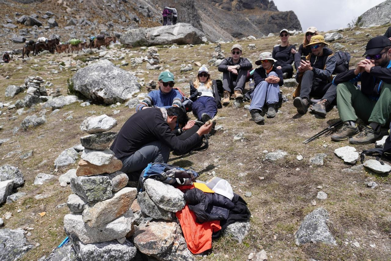 From Cusco: Salkantay Trek to Machu Picchu 5 Days 4 Nights.