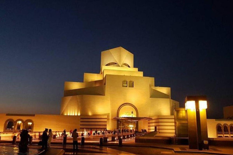 Doha: City Highlights, West of Qatar and Cave Tour with Meal
