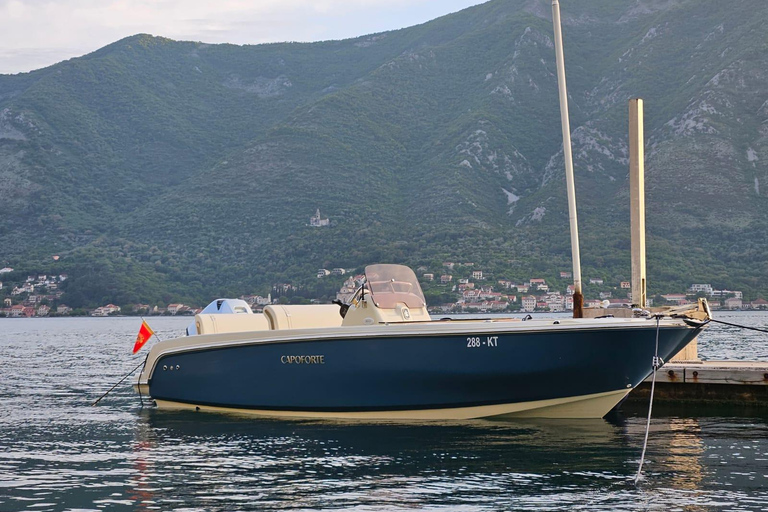 Private Speedboat Guided Kotor Bay with Food & Wine Guided Kotor Bay with Food & Wine