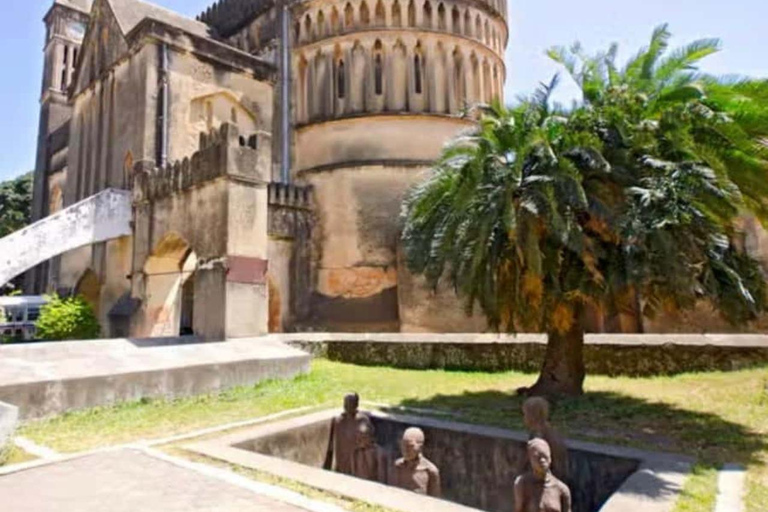 Zanzibar: Prison Island & Stone Town Half-Day Tour Hotel Transfers included ( prison fees 12 USD Pp excluded)