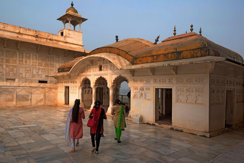 Au départ de Delhi : visite du Taj Mahal en formule tout compris par le Gatimaan ExpressVisite privée en train express (1ère classe)