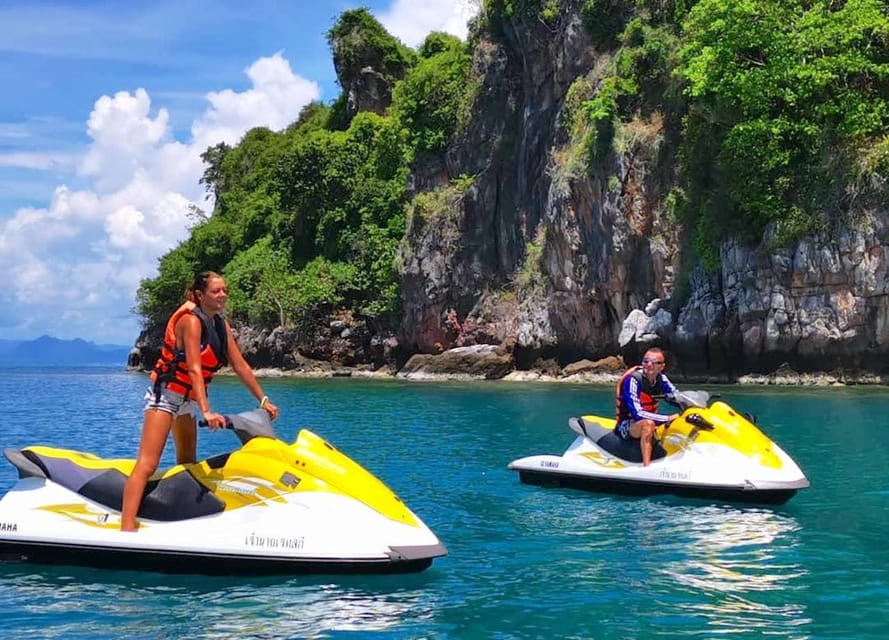 From Koh Samui 3/4 Hours Jet Ski Tour with Snorkel & Beach GetYourGuide