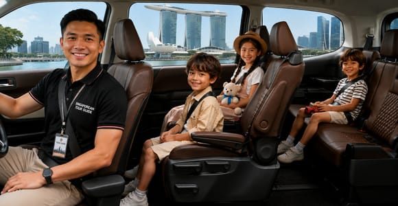 Singapore: Guided Heritage Tour with Private Car
