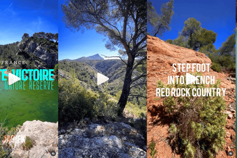 Aix-en-Provence: Hiking near Bimont Dam with Cinematic Reel