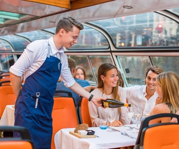Amsterdam: Dinner Cruise with 4-Course Menu