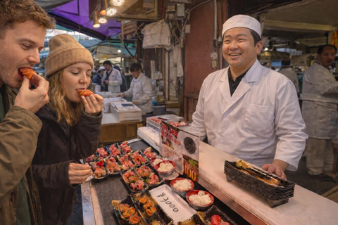 Tokyo: Tsukiji Market + Sensoji Temple: Food & Culture Tour