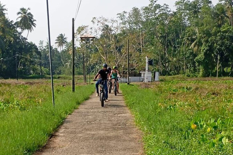 Galle: Countryside E-Bike Tour with Hotel Pickup