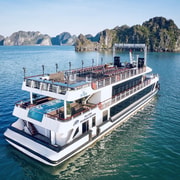 Hanoi: Ha Long Bay Day Trip - 5-Star Cruise, Buffet, Kayak Hanoi: Ha Long Bay Day Trip - 5-Star Cruise, Buffet, Kayak
